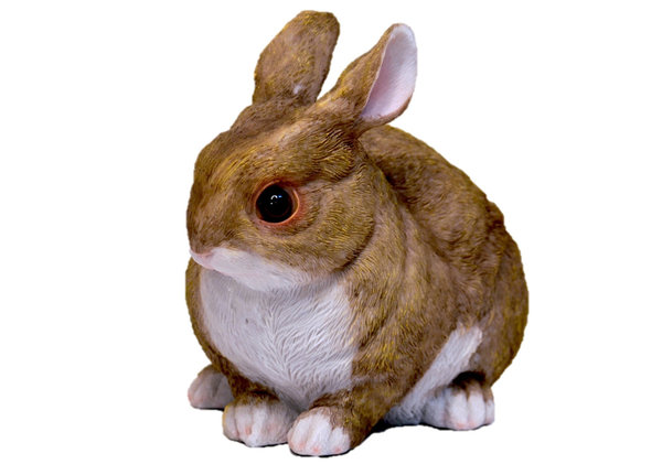 Hase / Kaninchen braun.  24 x 17 x 20 cm.  930 g schwer. 100% Sichtgeprüft.